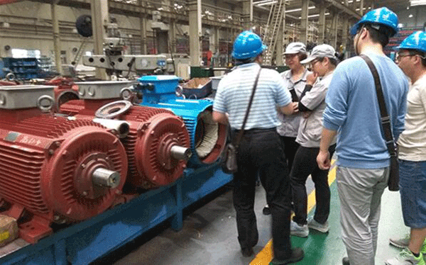 西安泰富西瑪電機(jī)開展安全月安全生產(chǎn)大檢查。
