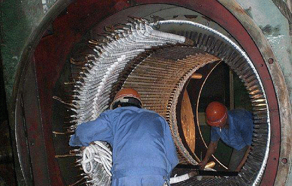 西安西瑪高壓電機(jī)定子線圈接地故障案例解析。