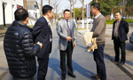 西瑪電機(jī)公司總經(jīng)理?xiàng)钐炖麍A滿完成對(duì)華東市場(chǎng)的考察?！靼膊﹨R儀器儀表有限公司